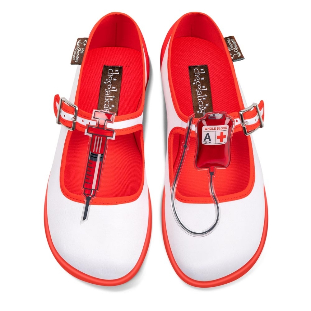 Chocolaticas Nurse Woman Flats size 10